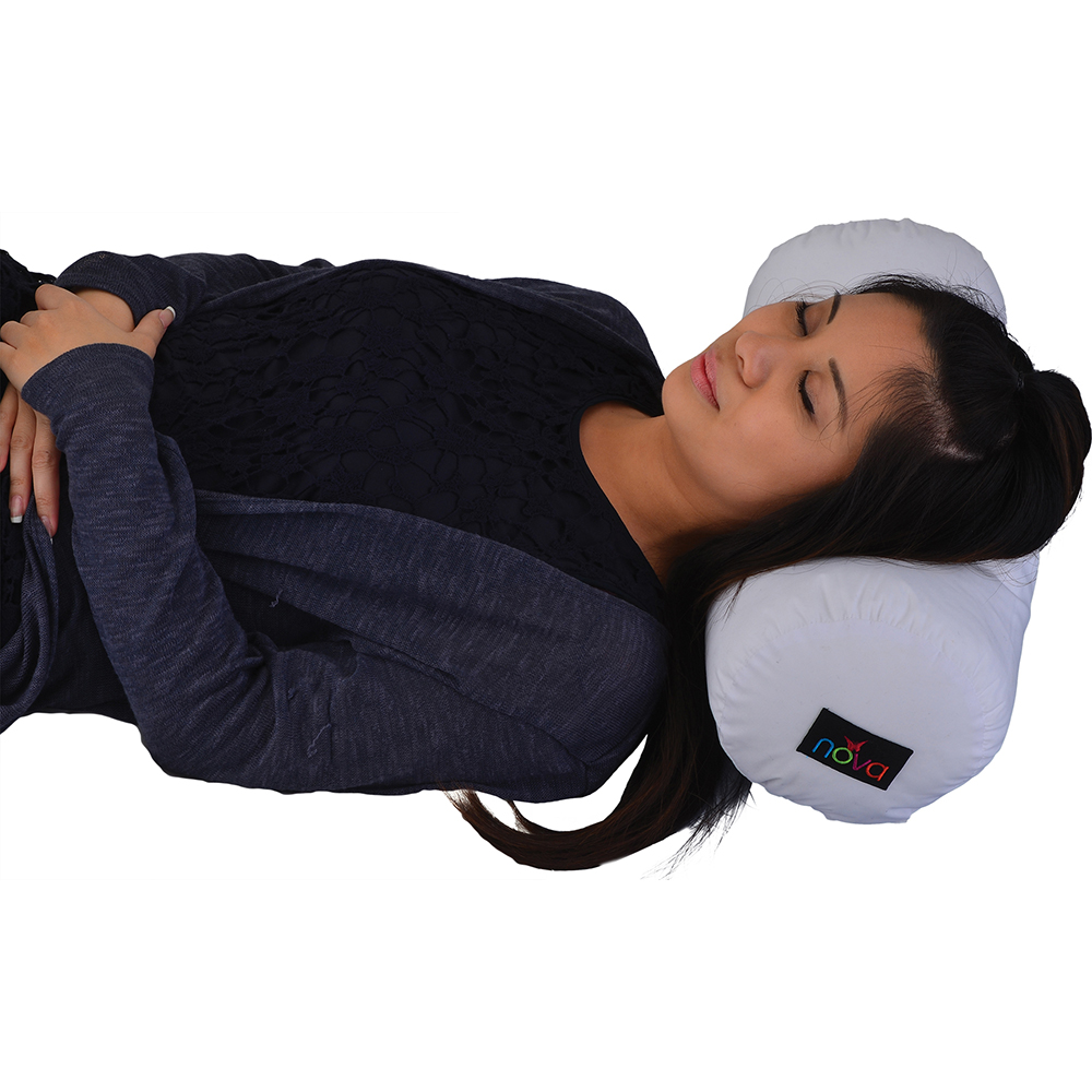 ROLL PILLOW WHITE